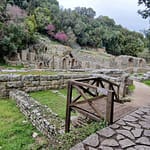 Butrintin museoalue Albaniassa