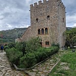 Butrintin museon torni Albaniassa