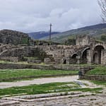 Gjirokasterin linnan aluetta