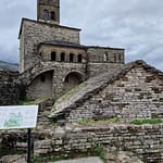 Gjirokasterin linnan kellotorni