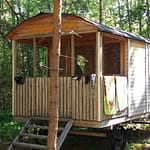 Vankkuri metsässä